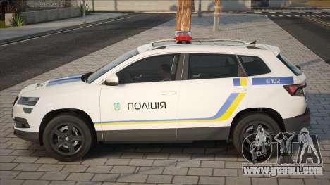 Skoda Karoq 2017 Police of Ukraine for GTA San Andreas