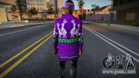 Ballas in a reindeer sweater for GTA San Andreas