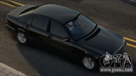 Mercedes-Benz W220 S600 Ukr Plate for GTA San Andreas