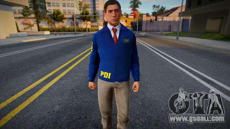New FBI skin v1 for GTA San Andreas