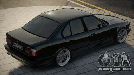 BMW M5 E34 Black for GTA San Andreas