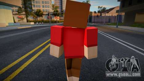 Wmost Minecraft Ped for GTA San Andreas