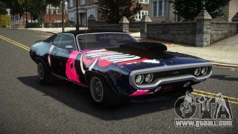 Plymouth GTX 426 X-Racing S1 for GTA 4