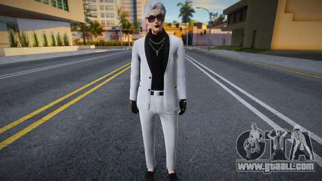 Skin Fivem White Phantom for GTA San Andreas