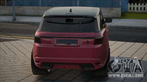 Range Rover SVR [Red Black] for GTA San Andreas