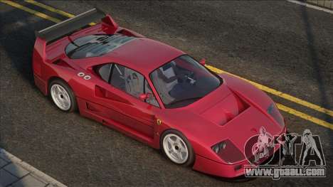 Ferrari F40 [CCD] for GTA San Andreas