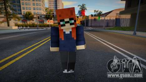 Sofybu Minecraft Ped for GTA San Andreas