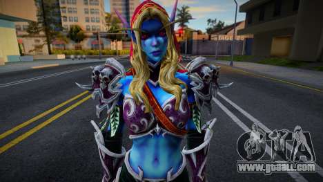 Sylvanas Windrunner Warcraft Reforged for GTA San Andreas
