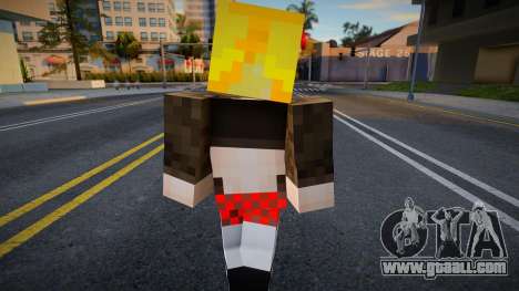 Vwfypro Minecraft Ped for GTA San Andreas
