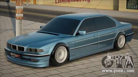 BMW E38 [Blue] for GTA San Andreas