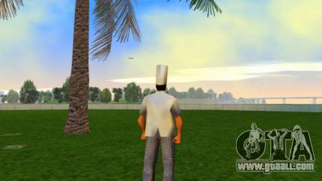 Chef Upscaled Ped for GTA Vice City