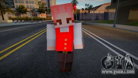 Wfycrp Minecraft Ped for GTA San Andreas