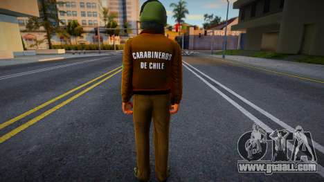 Uniformed Policeman 6 for GTA San Andreas