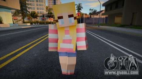 Wfyjg Minecraft Ped for GTA San Andreas