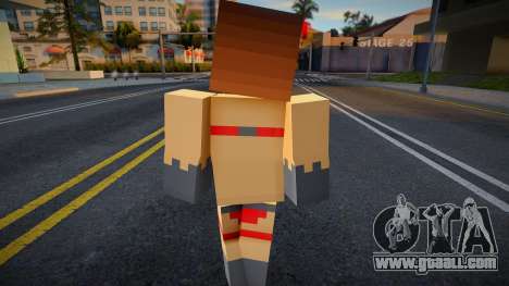 Swfystr Minecraft Ped for GTA San Andreas