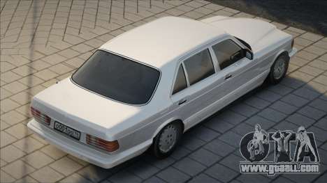 Mercedes-Benz W126 560 SEL [White] for GTA San Andreas