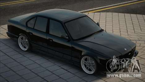 BMW M5 E34 Black for GTA San Andreas
