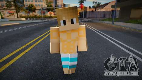 Wmylg Minecraft Ped for GTA San Andreas