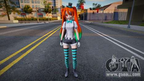 PDFT Hatsune Miku Pumpkin Dream v1 for GTA San Andreas