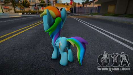 My Little Pony Mane Six Filly Skin v8 for GTA San Andreas