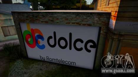 Billboards with all channels with Dolce 2006 - 2 for GTA San Andreas