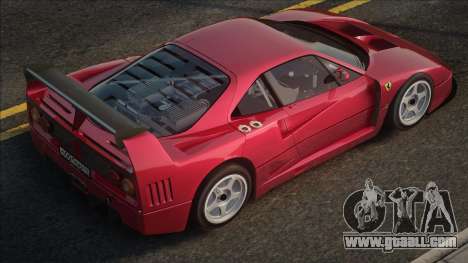 Ferrari F40 [CCD] for GTA San Andreas