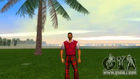 Remastered Custom Tommy [ESRGAN] Player4 for GTA Vice City