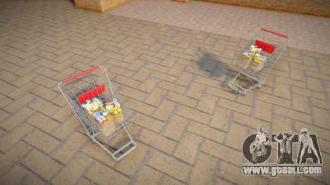 New Grocery Cart for GTA San Andreas