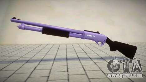 Chromegun Purple Gun for GTA San Andreas