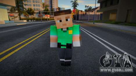 Sfemt1 Minecraft Ped for GTA San Andreas