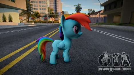 My Little Pony Mane Six Filly Skin v11 for GTA San Andreas