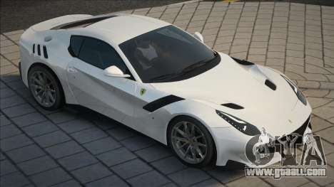 Ferrari F12 White for GTA San Andreas