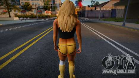 Mandy Rose Golden Outfit WWE for GTA San Andreas