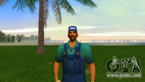 Remastered Custom Tommy [ESRGAN] Player3 for GTA Vice City