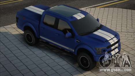 Ford F-150 Shelby 2020 [Blue] for GTA San Andreas