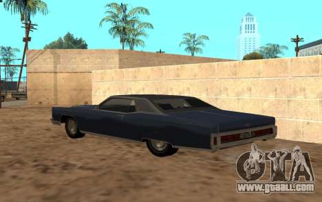 Lincoln Continental Town Coupe 1973 for GTA San Andreas