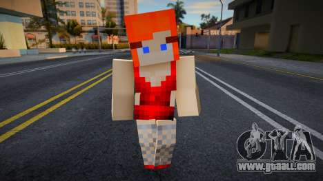 Vbfyst2 Minecraft Ped for GTA San Andreas
