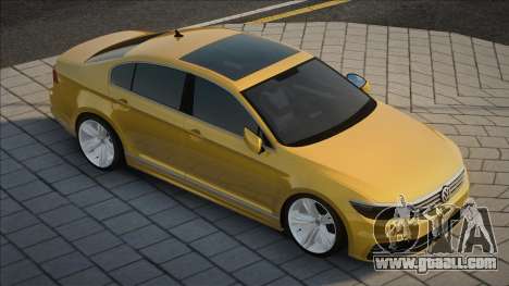 Volkswagen Passat [Yellow] for GTA San Andreas