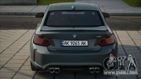 BMW M2 CS Ukr Plate for GTA San Andreas