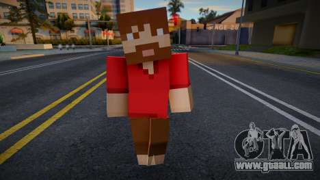 Wmost Minecraft Ped for GTA San Andreas