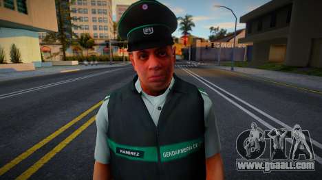 Uniformed Policeman 4 for GTA San Andreas
