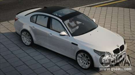 BMW M5 E60 UKR Plat for GTA San Andreas