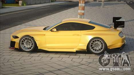 Ford Mustang GT [Yellow] for GTA San Andreas
