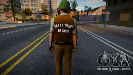 Policeman in uniform 5 for GTA San Andreas