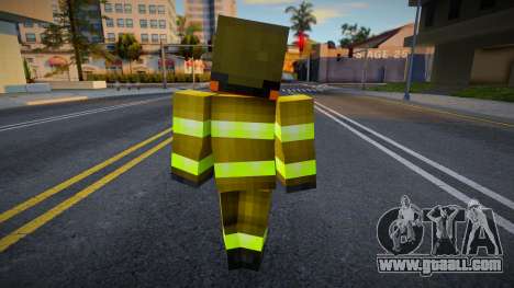 Lvfd1 Minecraft Ped for GTA San Andreas