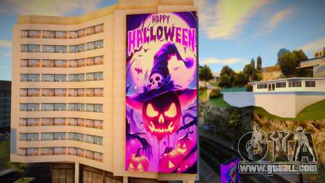 Billboards Halloween for GTA San Andreas