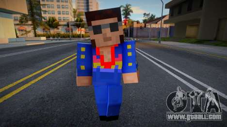 Vimyelv Minecraft Ped for GTA San Andreas