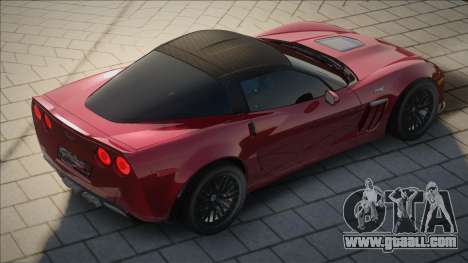 Chevrolet Corvette Grand Sport 2010 Red for GTA San Andreas