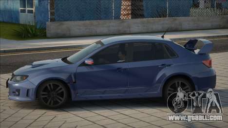 Subaru Impreza WRX STI 2011 Blue for GTA San Andreas