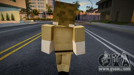 Lvpd1 Minecraft Ped for GTA San Andreas